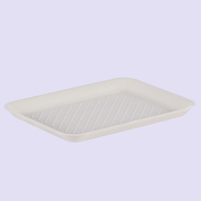 Charola rectangular CH9 degradable