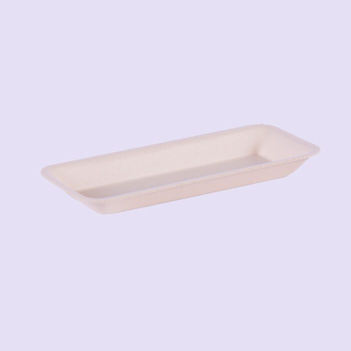 Charola rectangular CH835 degradable