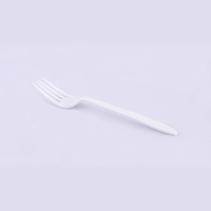 Tenedor mediano desechable